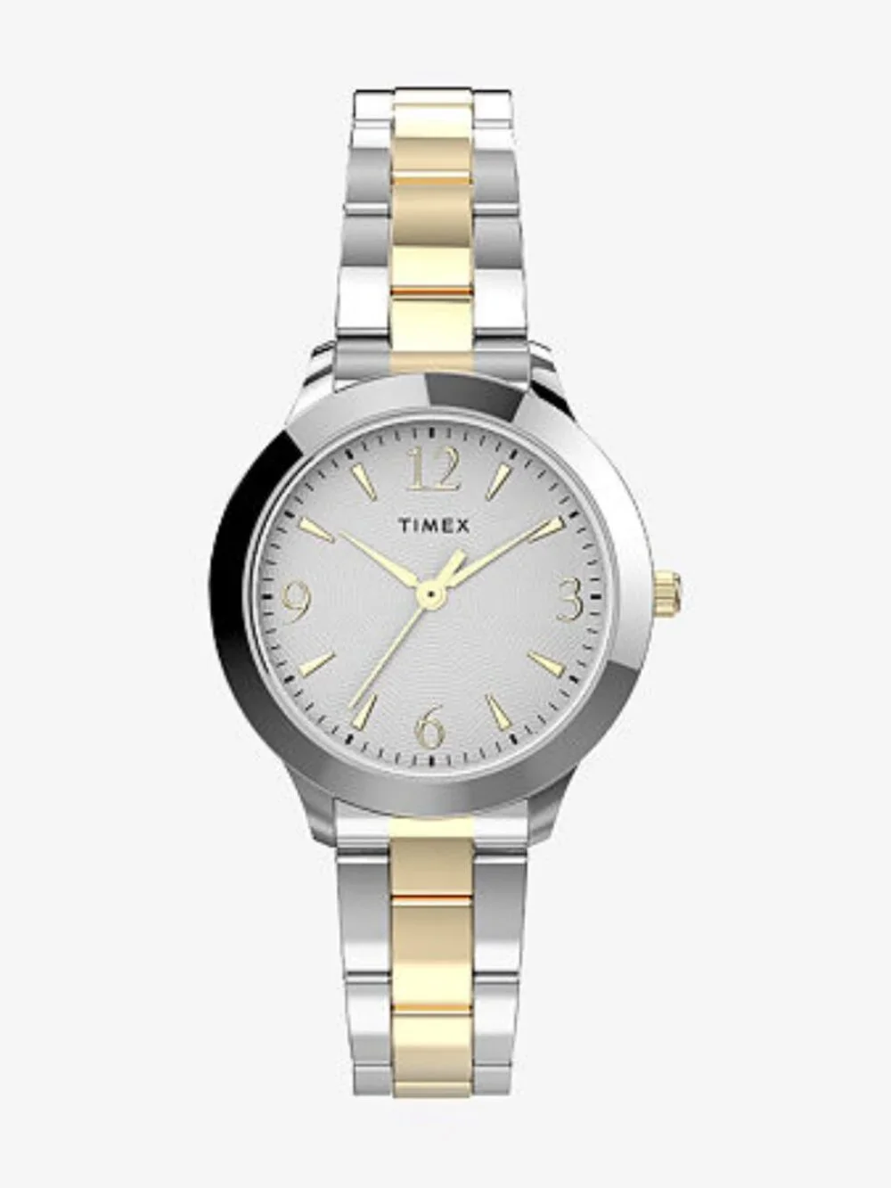 Timex Women's Premium Dress 32mm Watch Two-Tone Silver-Tone TW2V35900